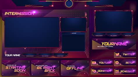 gif for streamlabs|Free Live stream Overlays — PixelPro.io